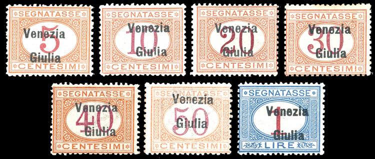VENEZIA GIULIA SEGNATASSE 1918 - ... 