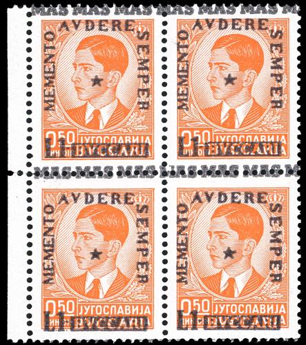 ZONA FIUMANO KUPA 1941 - 1 l. su ... 