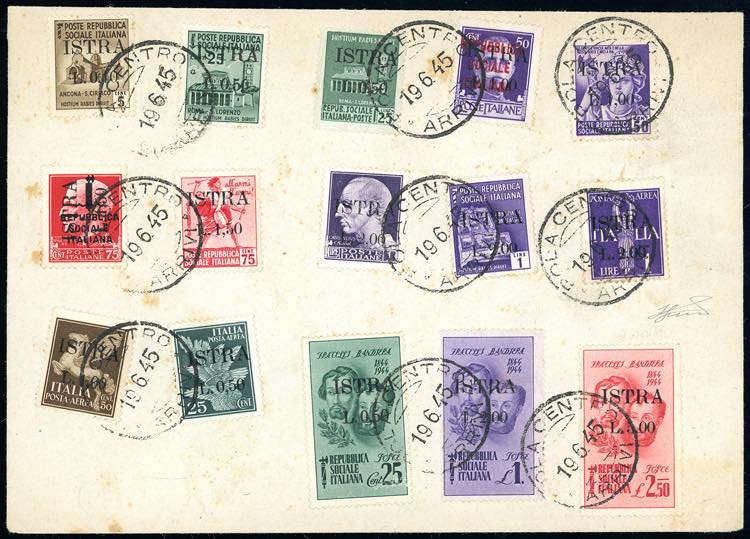 OCCUPAZIONE JUGOSLAVA ISTRIA 1945 ... 