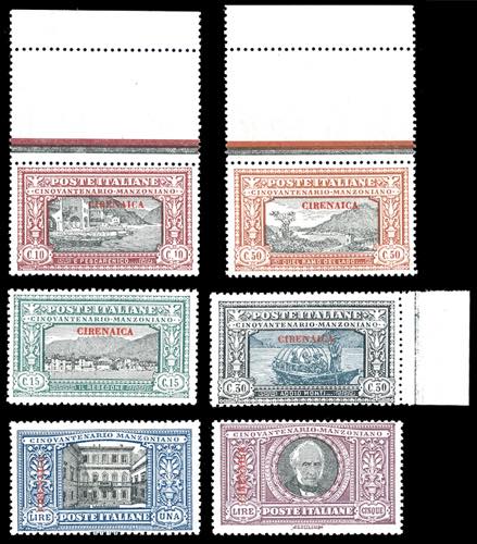 1924 - Manzoni, serie completa ... 