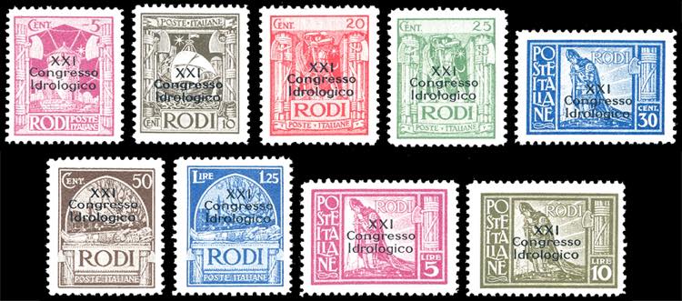 1930 - Congresso Idrologico, serie ... 