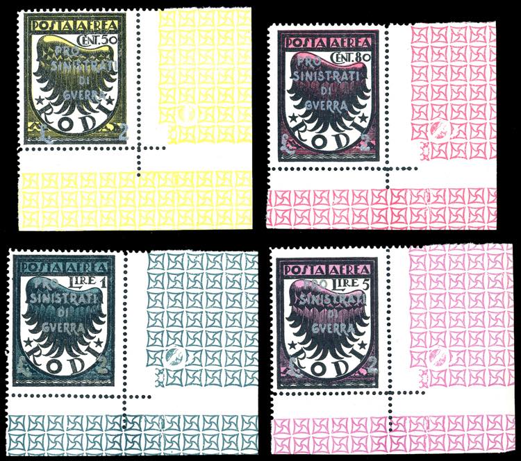 OCCUPAZIONE EGEO POSTA AEREA 1944 ... 