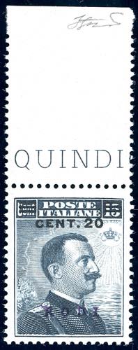 RODI 1916 - 20 cent. su 15 cent. ... 