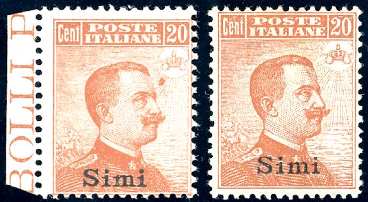 SIMI 1917/22 - 20 cent. Michetti, ... 