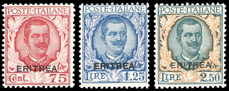 1926 - Floreale soprastampati, ... 