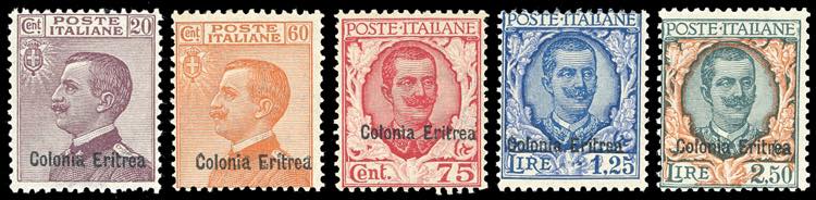 1928/1929 - Soprastampati Colonia ... 