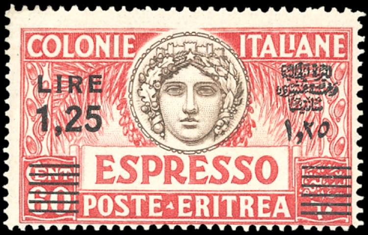 ESPRESSI 1935 - 1,25 lire su 60 ... 