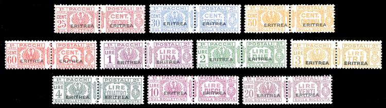 PACCHI POSTALI 1927/37 - Fasci al ... 