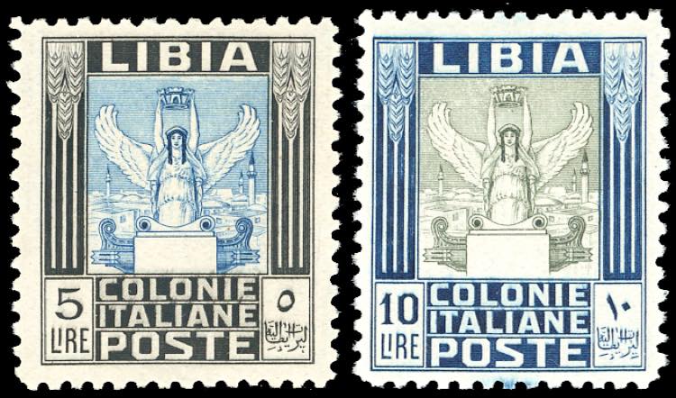 1937 - 5 lire e 10 lire Pittorica, ... 