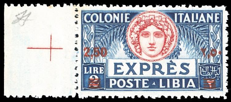 ESPRESSI 1933 - 2,50 su 2 lire ... 