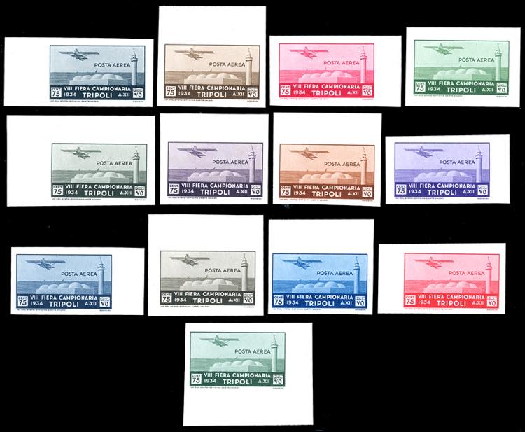 POSTA AEREA 1934 - 75 cent. VIII ... 