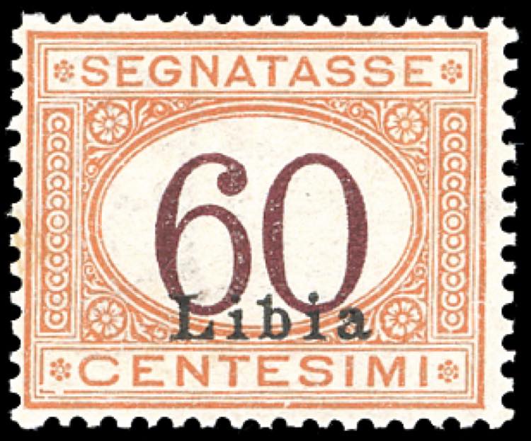 SEGNATASSE 1925 - 60 cent. cifre ... 