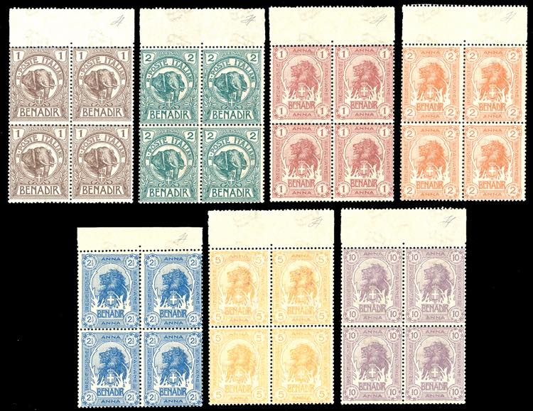 1903 - Elefanti e Leoni, serie ... 