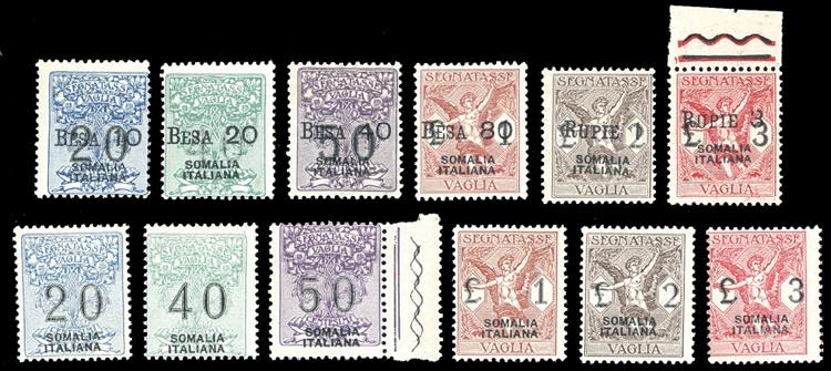 SEGNATASSE VAGLIA 1924/26 - Le due ... 