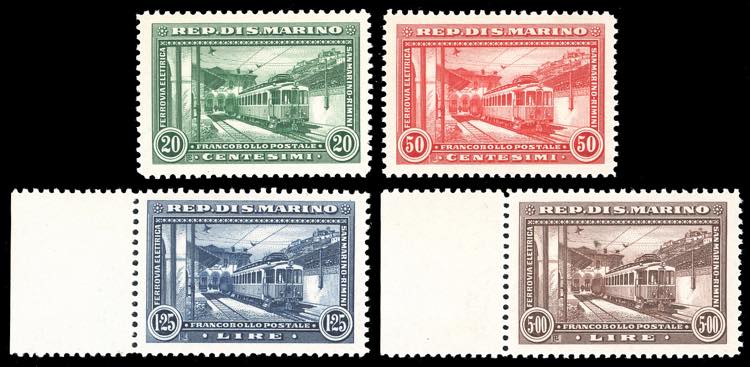 1932 - Ferrovie/Treni, serie ... 