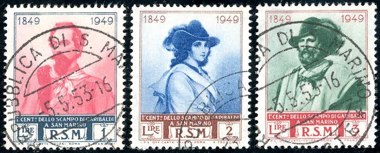 1949 - 1 lira, 2 lire, 3 lire ... 