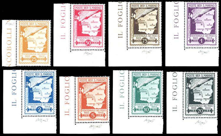 1943 - Ventennale dei Fasci, non ... 