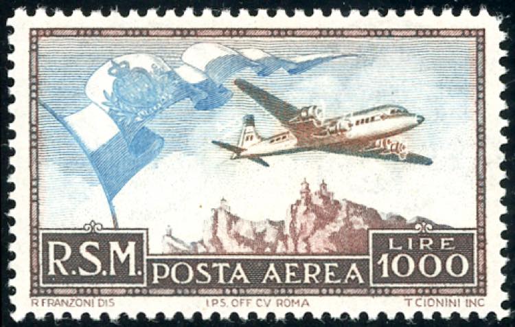 1951 - 1.000 lire Bandiera (99), ... 