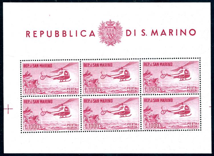 1961 - 1.000 lire Elicottero, ... 