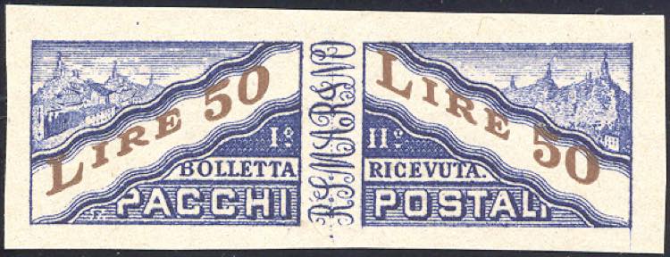 1956 - 50 lire oltremare cupo e ... 