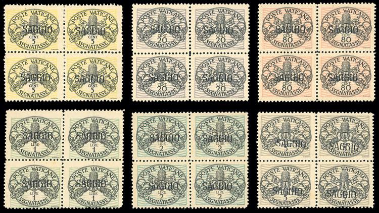 SEGNATASSE 1945 - Triregno e ... 