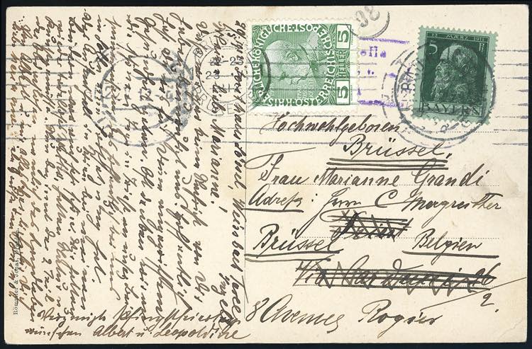 GERMANIA/AUSTRIA/BELGIO 1912 - ... 