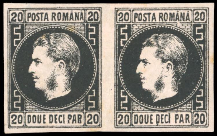 ROMANIA 1866 - 20 p. Principe ... 