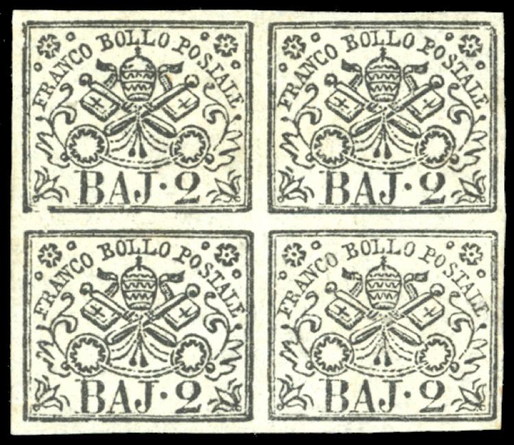 1852 - 2 baj grigio azzurrastro, ... 