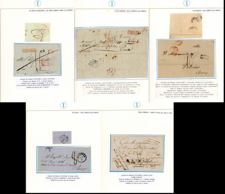 LOMBARDO VENETO PREFILATELICHE ... 