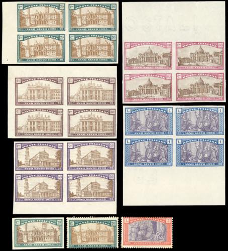 REGNO DITALIA 1924 - Anno Santo, ... 