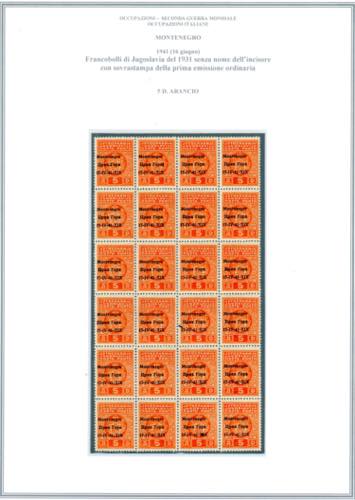 MONTENEGRO OCCUPAZIONE ITALIANA ... 