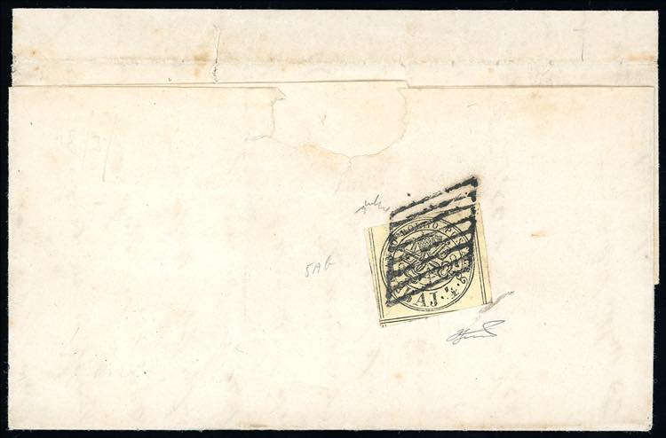 1859 - 4 baj giallo chiaro (5Ab), ... 