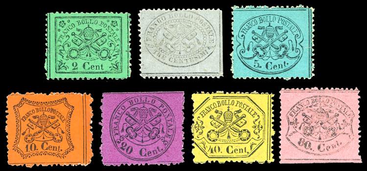 1868 - Terza emissione, serie ... 