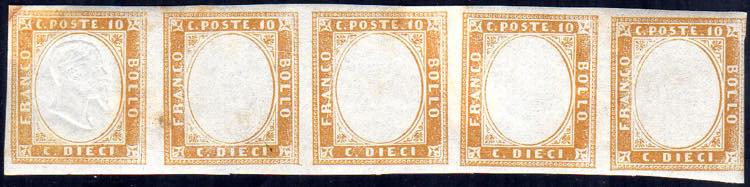 1863 - 10 cent. bistro chiaro ... 