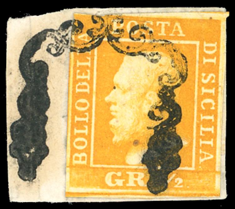 1859 - 1/2 grano arancio, II ... 