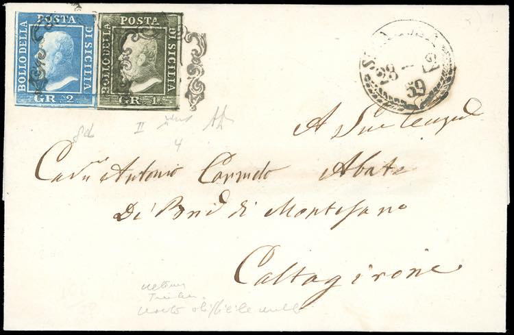 1859 - 1 grano verde oliva ... 