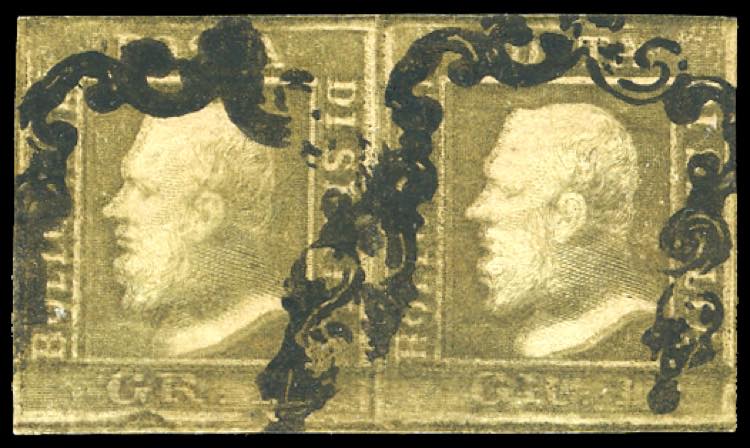 1859 - 1 grano bruno oliva, II ... 