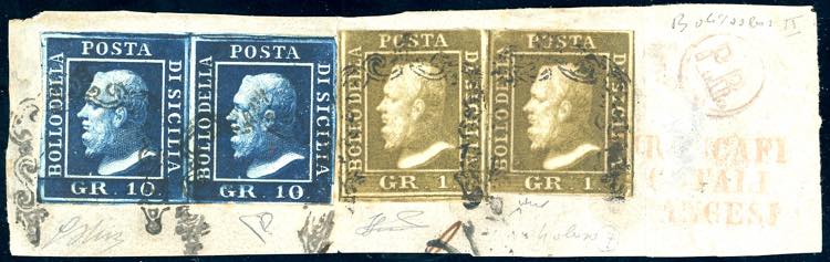 1859 - 1 grano bruno oliva, II ... 