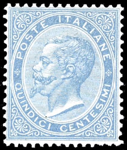 1863 - 15 cent. De La Rue, ... 