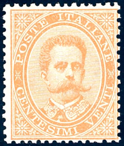 1879 - 20 cent. arancio (39), ... 