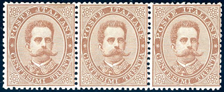 1879 - 30 cent. bruno (41), ... 