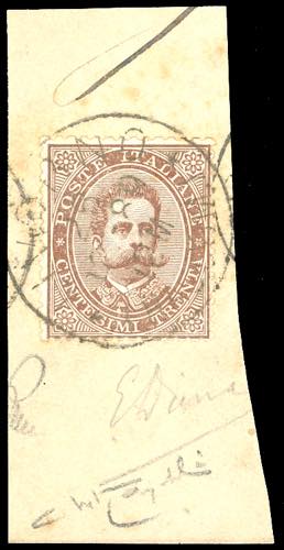 1879 - 30 cent. Umberto I (41), ... 