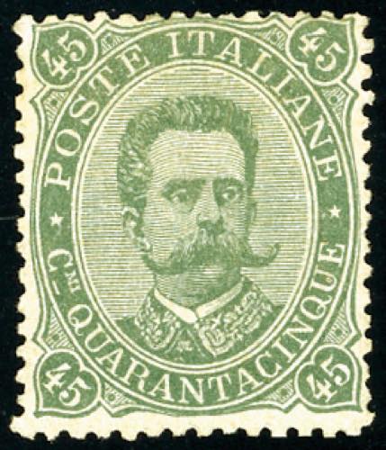 1889 - 45 cent. Umberto I (46), ... 