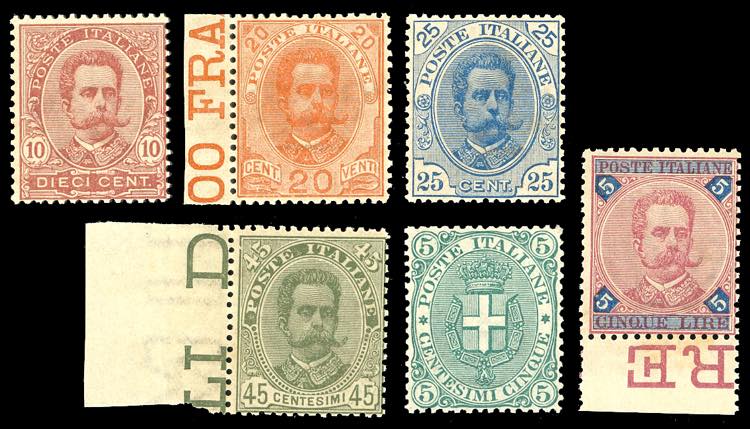 1891/96 - Umberto I, serie ... 