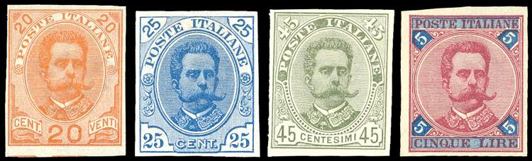 1891/96 - 20 cent., 25 cent., 45 ... 