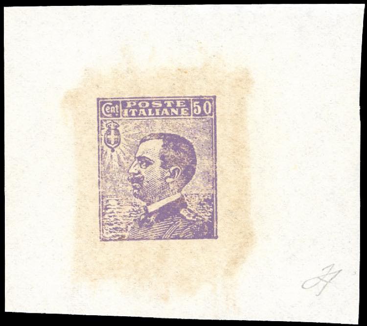 1923 - 50 cent. Michetti, falso ... 