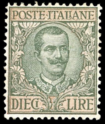 1910 - 10 lire Floreale (91), ... 