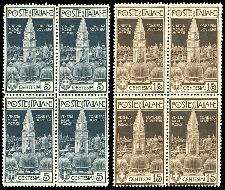 1912 - Campanile di Venezia, serie ... 