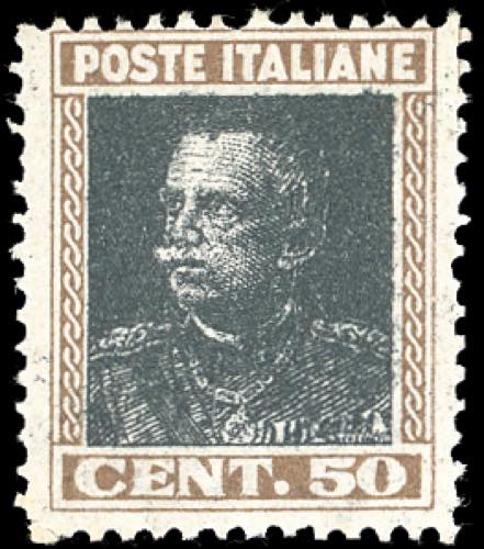 1927 - 50 cent. Michetti, centro ... 