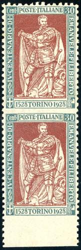 1929 - 30 cent. Emanuele ... 